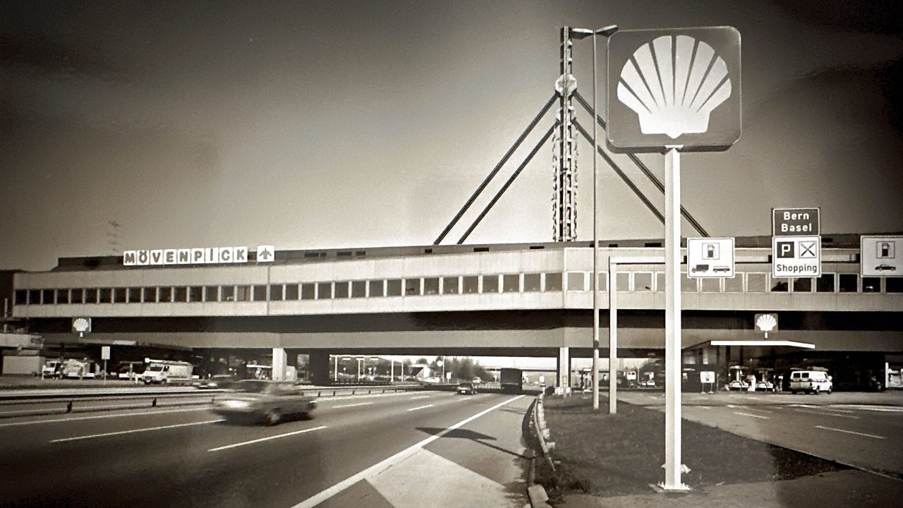 Shell station Würenlos 1983