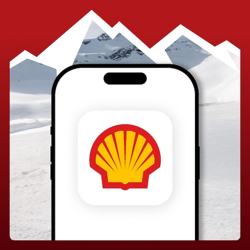 Shell icon on mobile screen