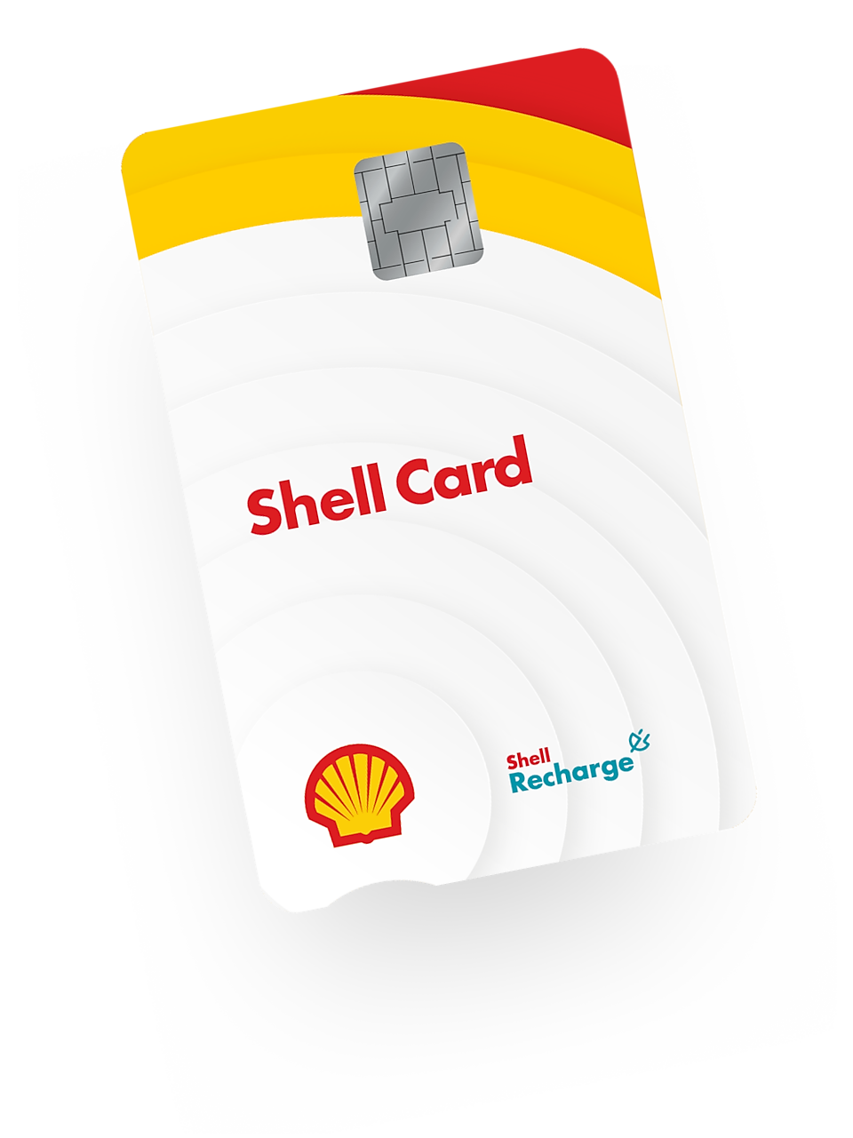Shell Card in vergrößerter Darstellung