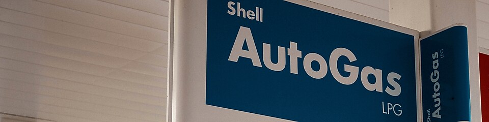 Shell Autogas Tanksäule