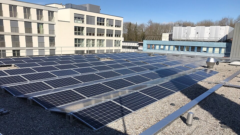 PV Anlage der SLS AG in Bern