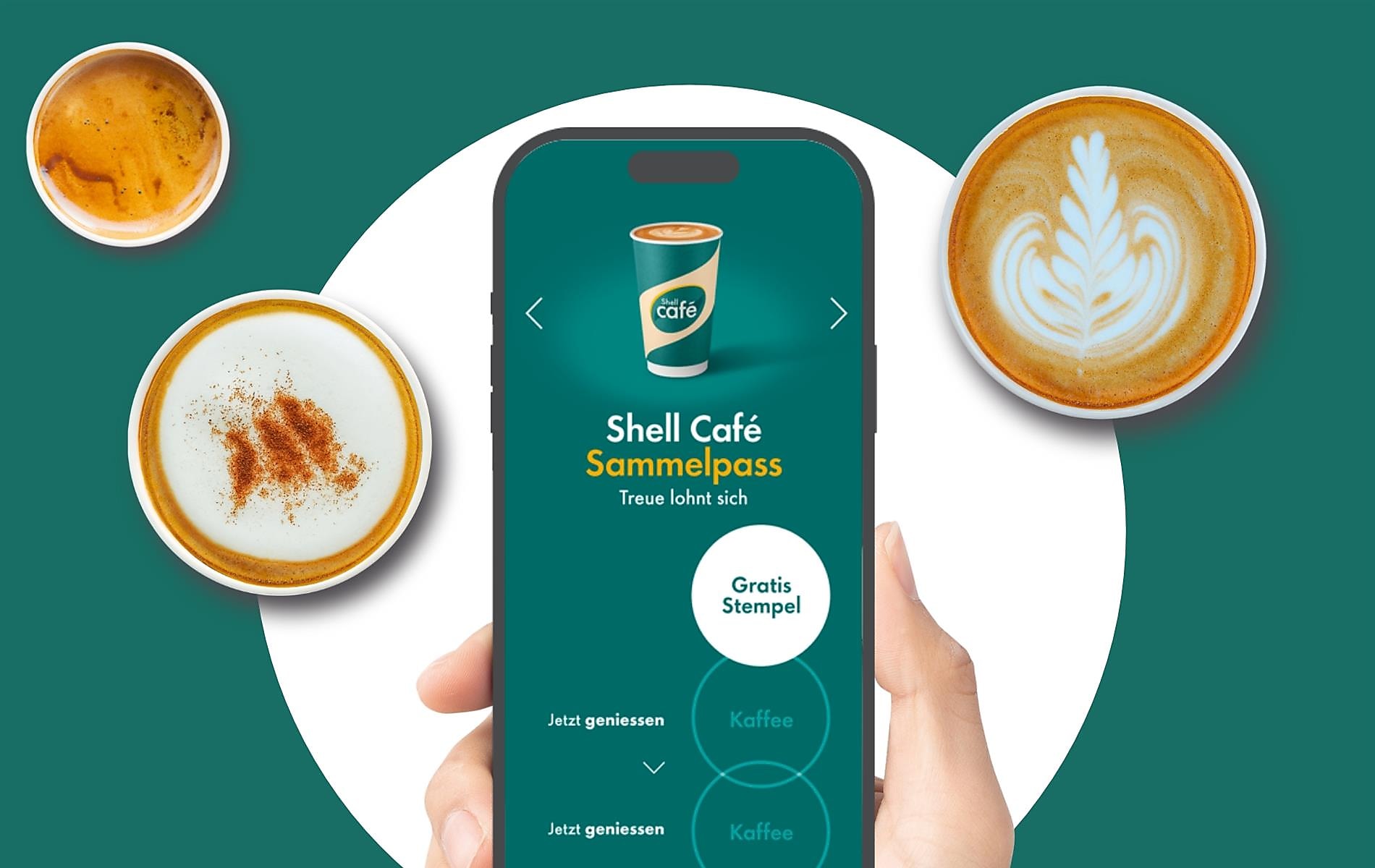 Shell Café Sammelpass
