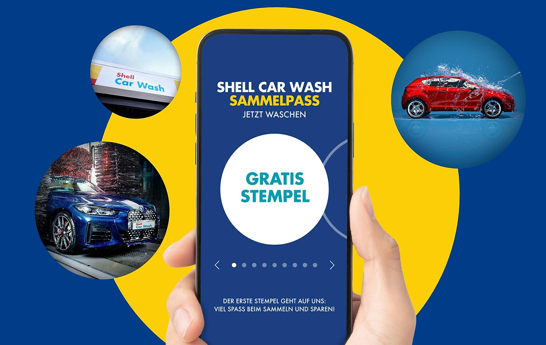 Shell Sammelpass: Shell Car Wash