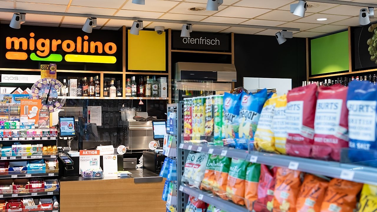 migrolino Tankstellenshop bei Shell