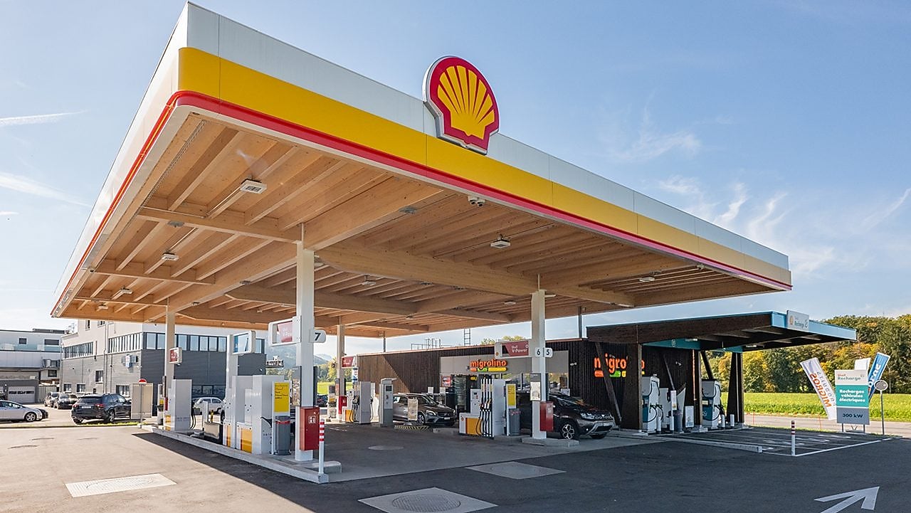 Shell station Palézieux 2025