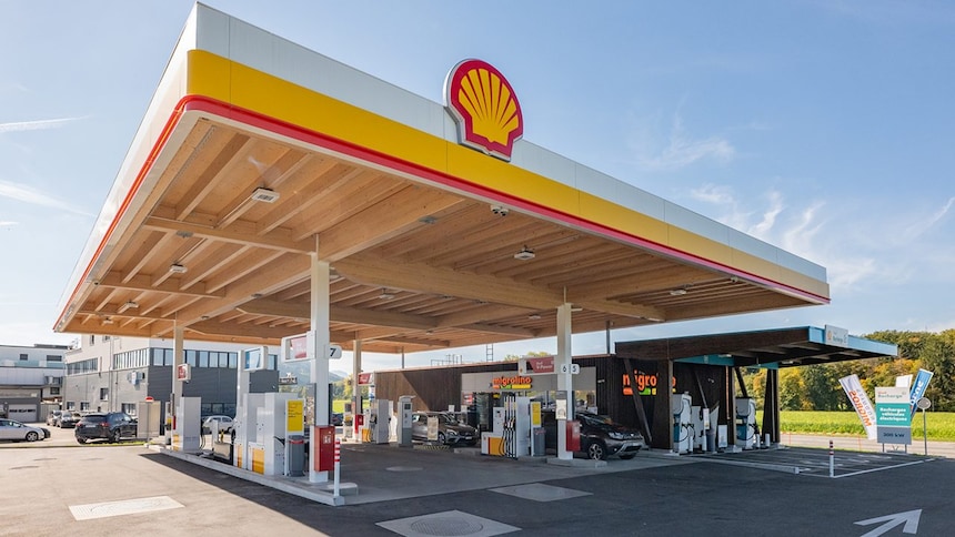 Shell station Palézieux 2025