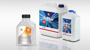 Illustration des produits Liquide de frein et d’embrayage Shell et AdBlue® de Shell