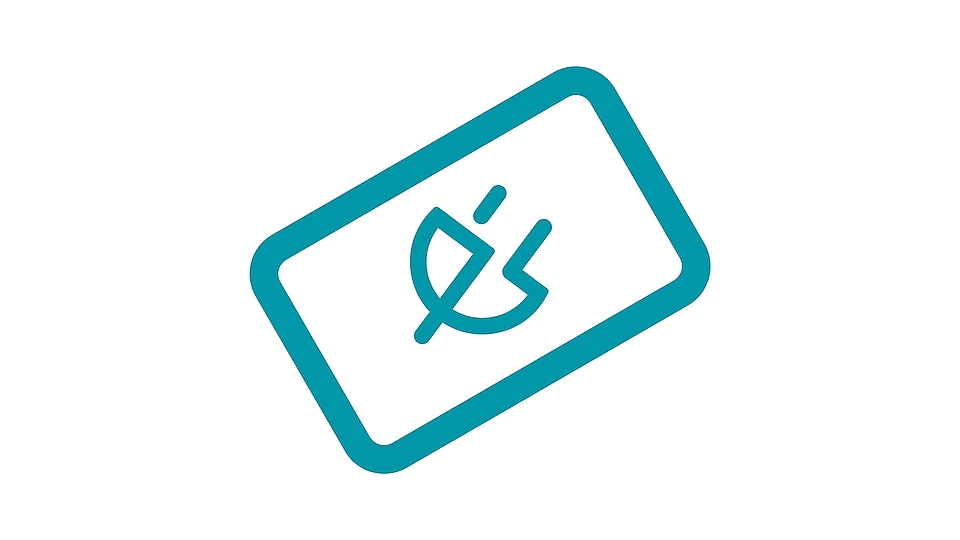 Icône d'une carte avec le logo Shell Recharge
