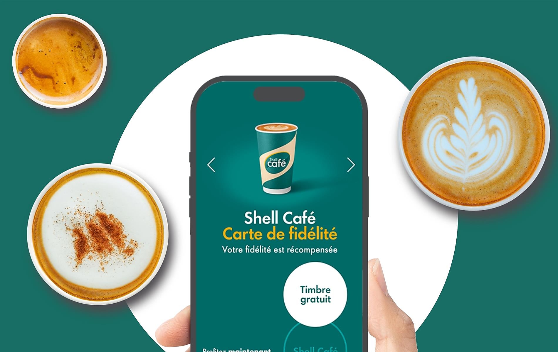 Votre carte de fidélité Shell Café