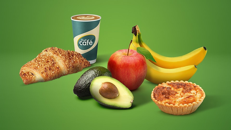 Collage d'images avec tous les gains immédiats de l'assortiment fraîcheur