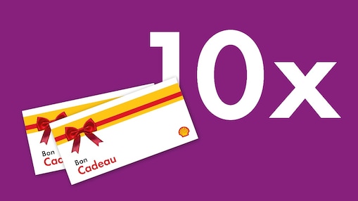 10 x CHF 1000.– en bon Shell